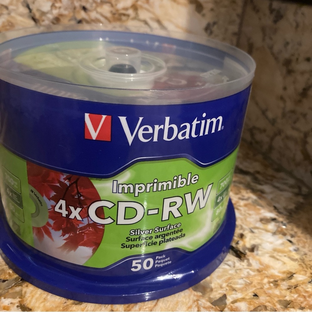 Verbatim 4x CD-RW 50 Pack HOST PICK